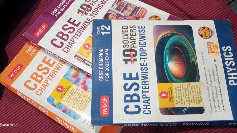 CBSE class 12 Chapterwise Solved Papers