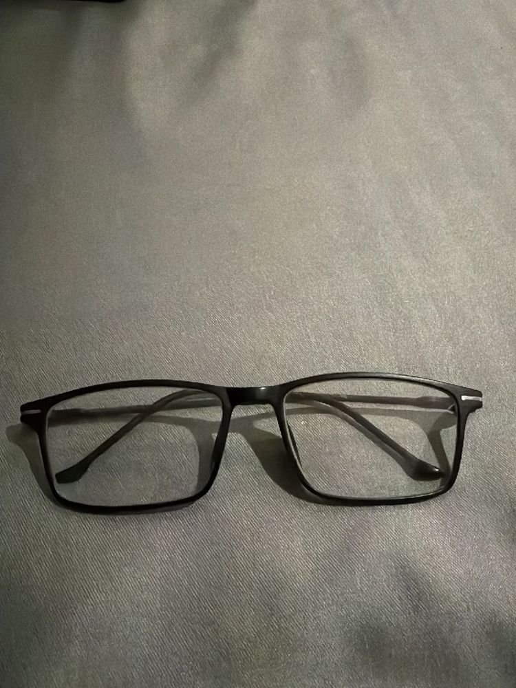 Black Rectangular Eyeglasses