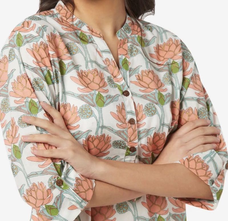 Utsa / Westside - Floral Print Kurta