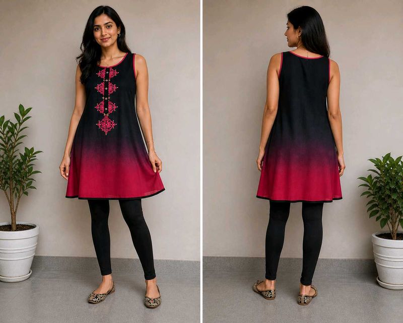 Stylish Ombre Kurta