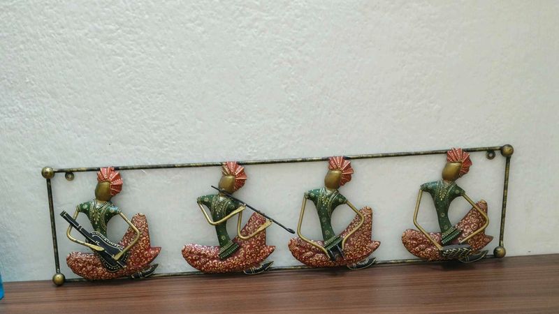 Indian Musician Wall Decor