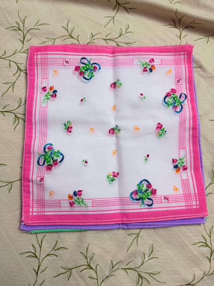 Set of 10 handkerchiefs