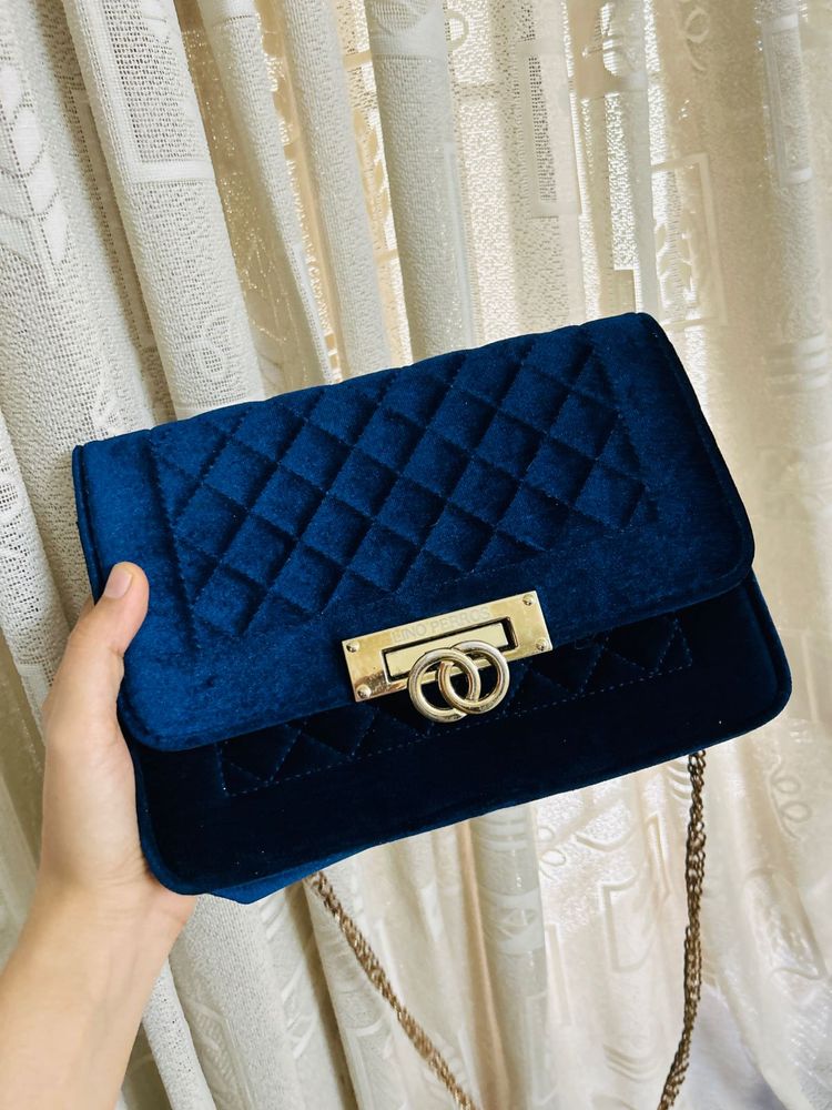 price drop🎉lino perros Velvet Crossbody Bag