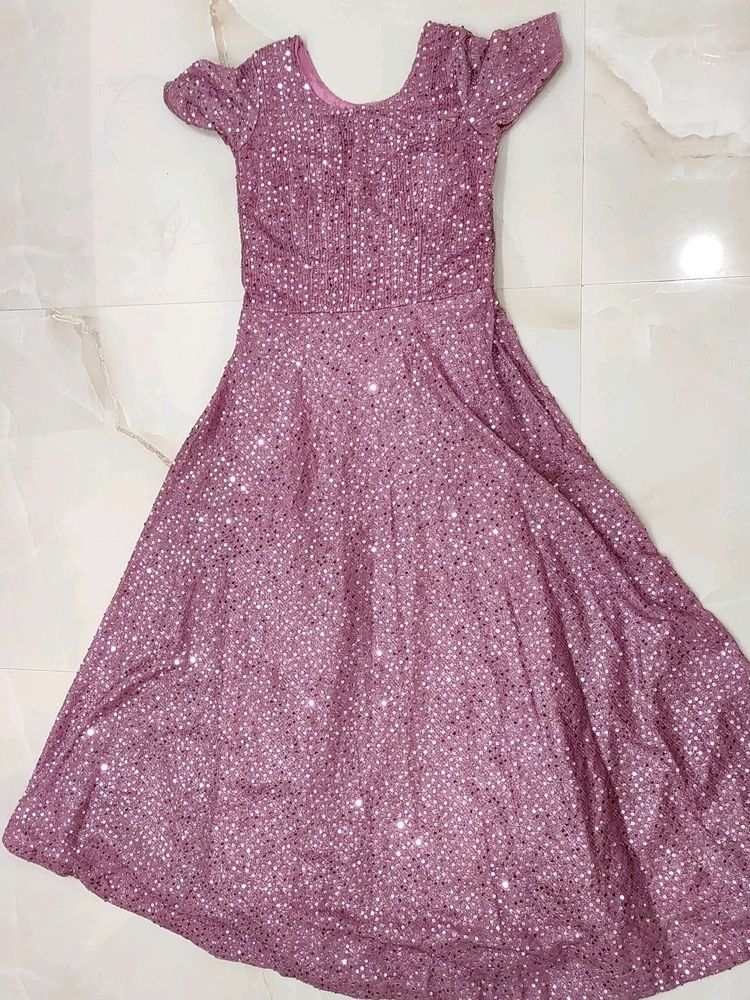 Sparkly Purple Party Dress