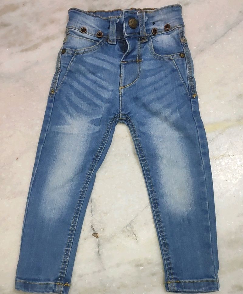 Blue Jeans For Baby Girl 6- 9 Month