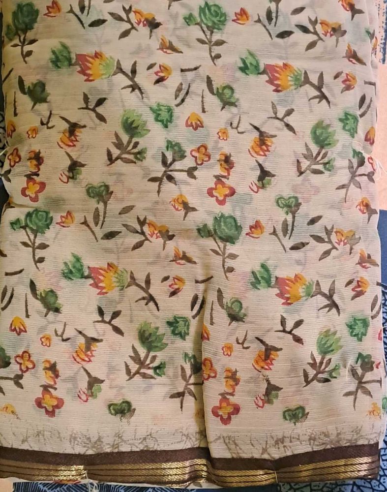 Beautiful Floral Saree