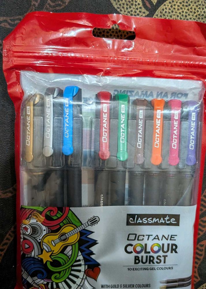 Classmate Octane Gel Pens Set
