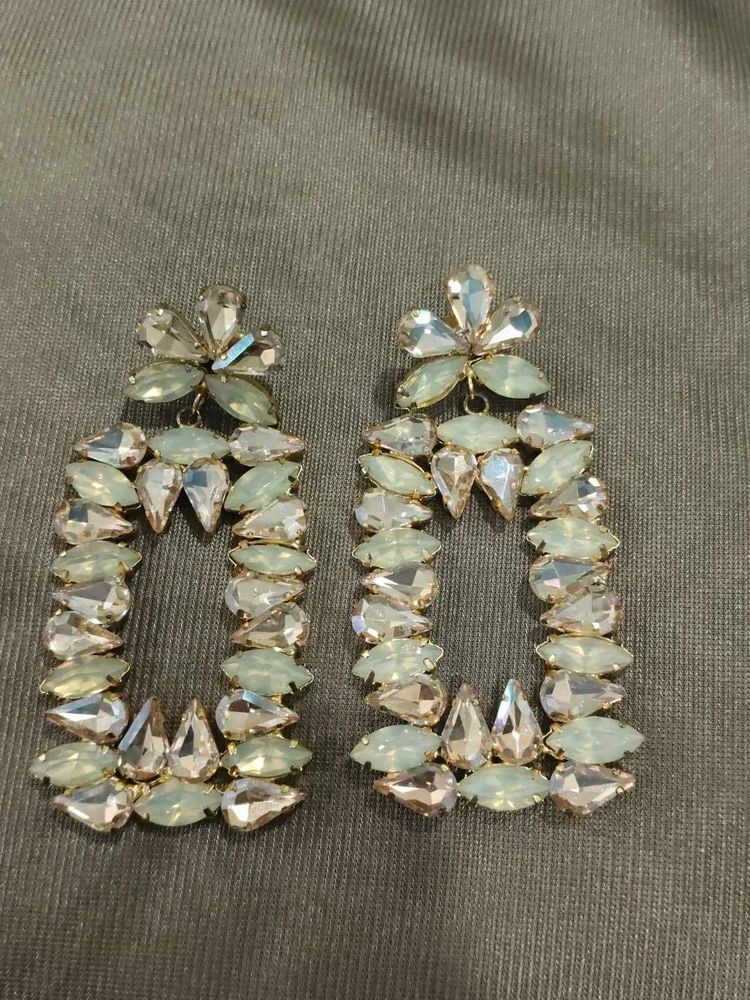 Stunning Statement Gemstone Earrings
