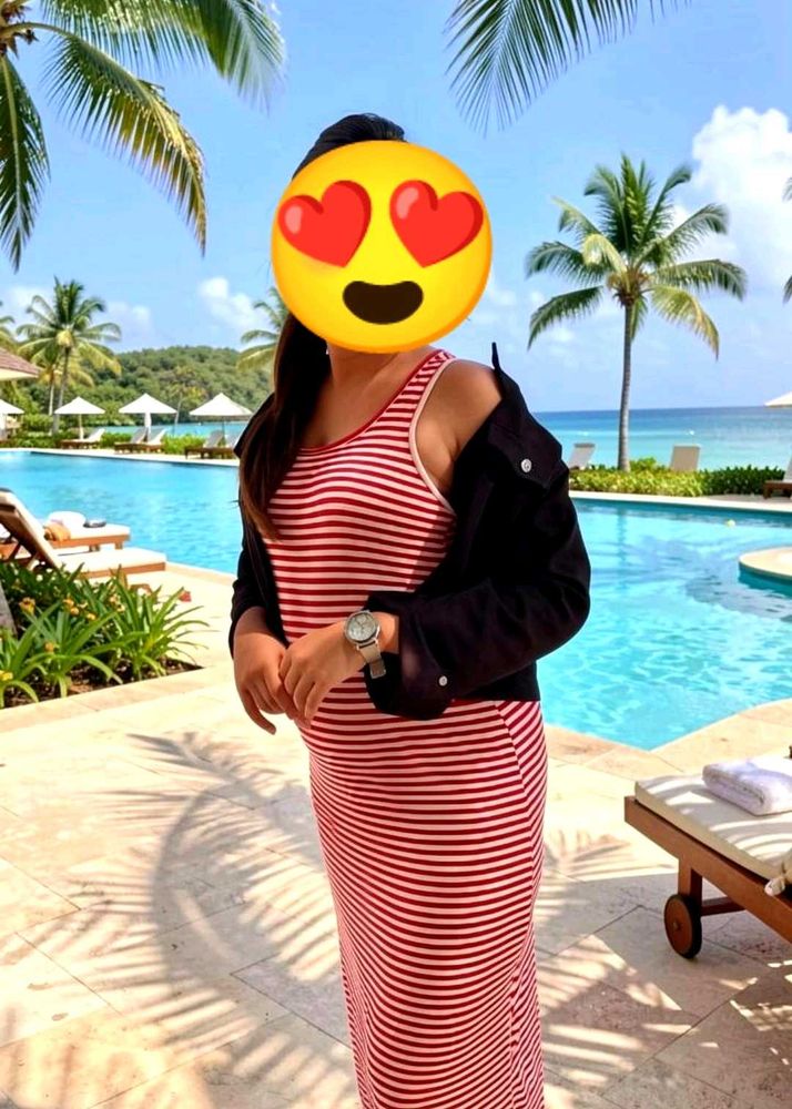 beautiful red bodycon