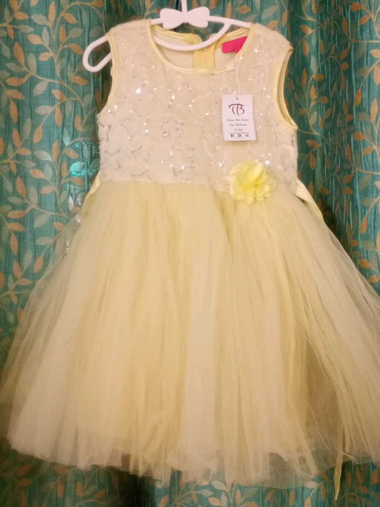 Sparkly Tulle Flower Girl Dress