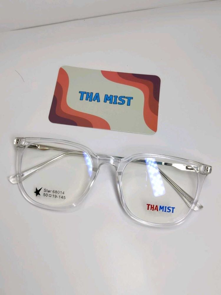 Transparent Round Eyeglasses