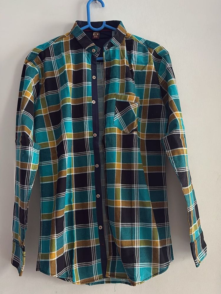 Men's Plaid Flannel Shirt