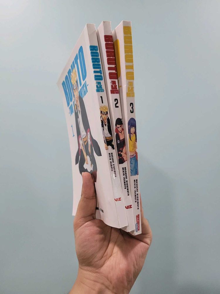 Boruto Manga Volumes 1-3