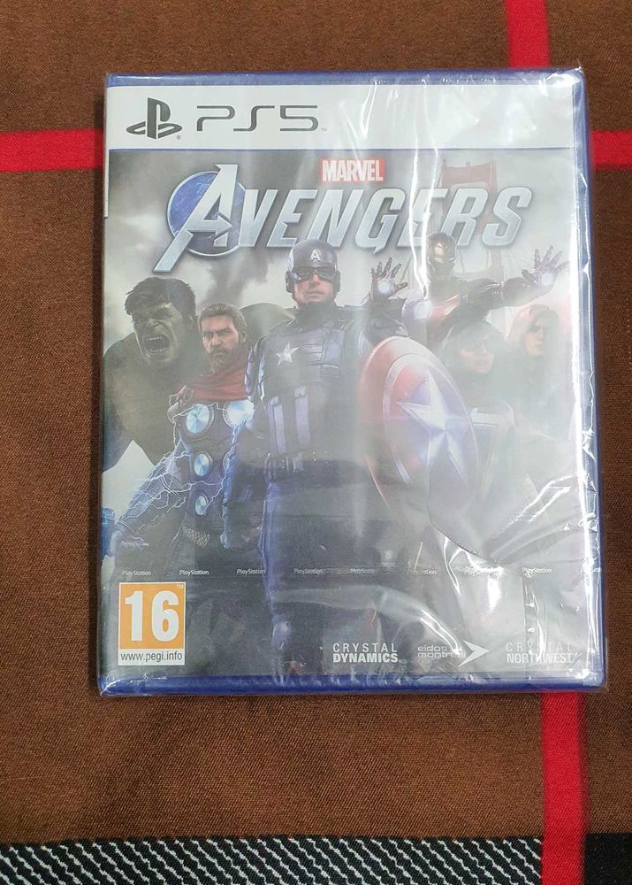 Brand New Marvel Avengers  Ps5