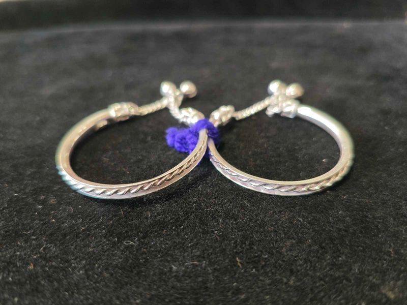 Baby Pure Silver Anklets Or bracelet