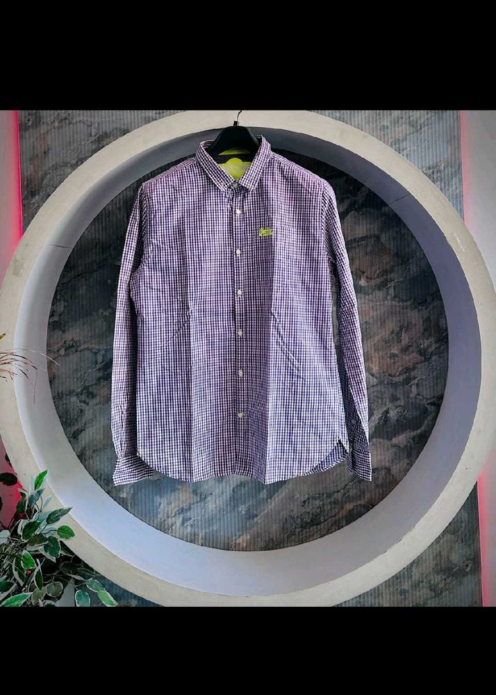 Men's Checked Long Sleeve Shirt
