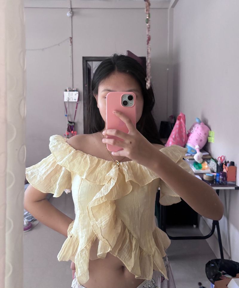 off shoulder top
