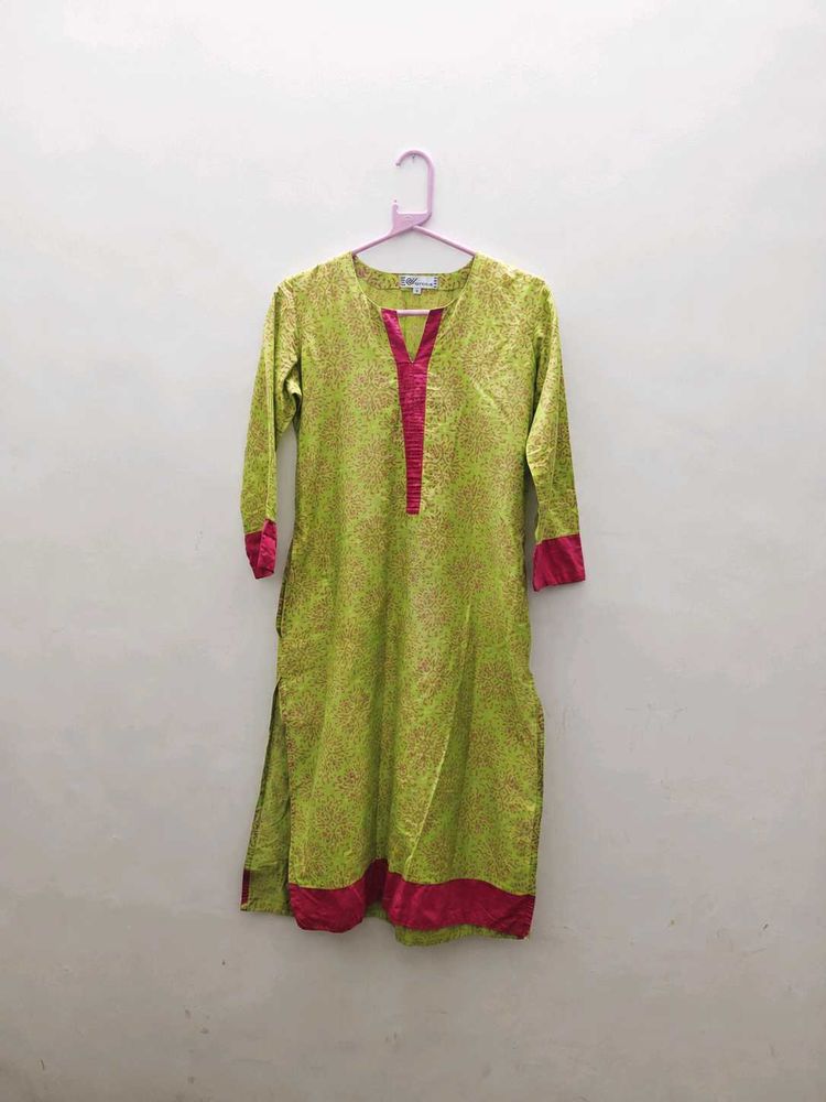Westside Women's Printed Cotton Kurta