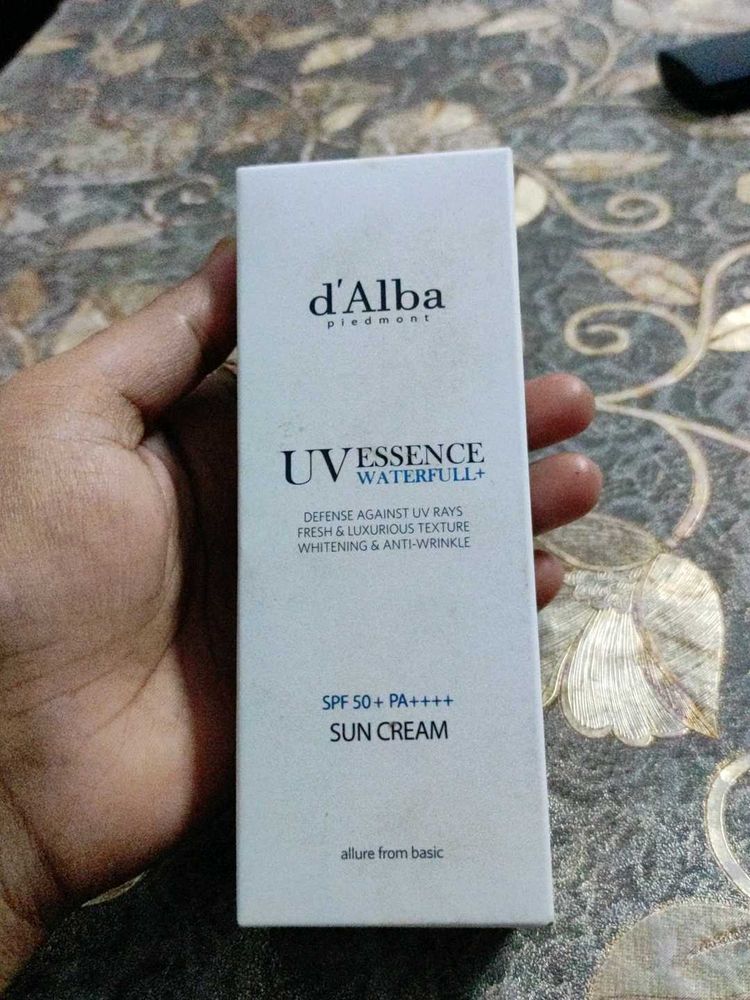 d'Alba Piedmont UV Essence Waterfull Sun Cream