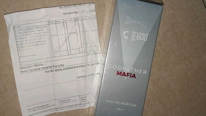 Beardo Godfather Mafia Eau De Parfum