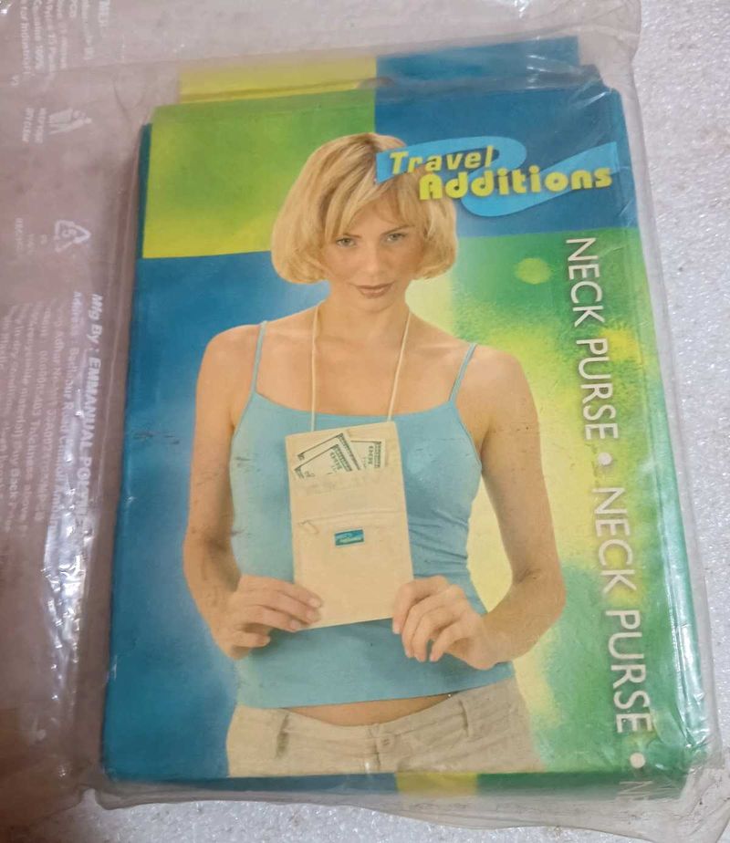 Travel Neck Purse for Secure Storage