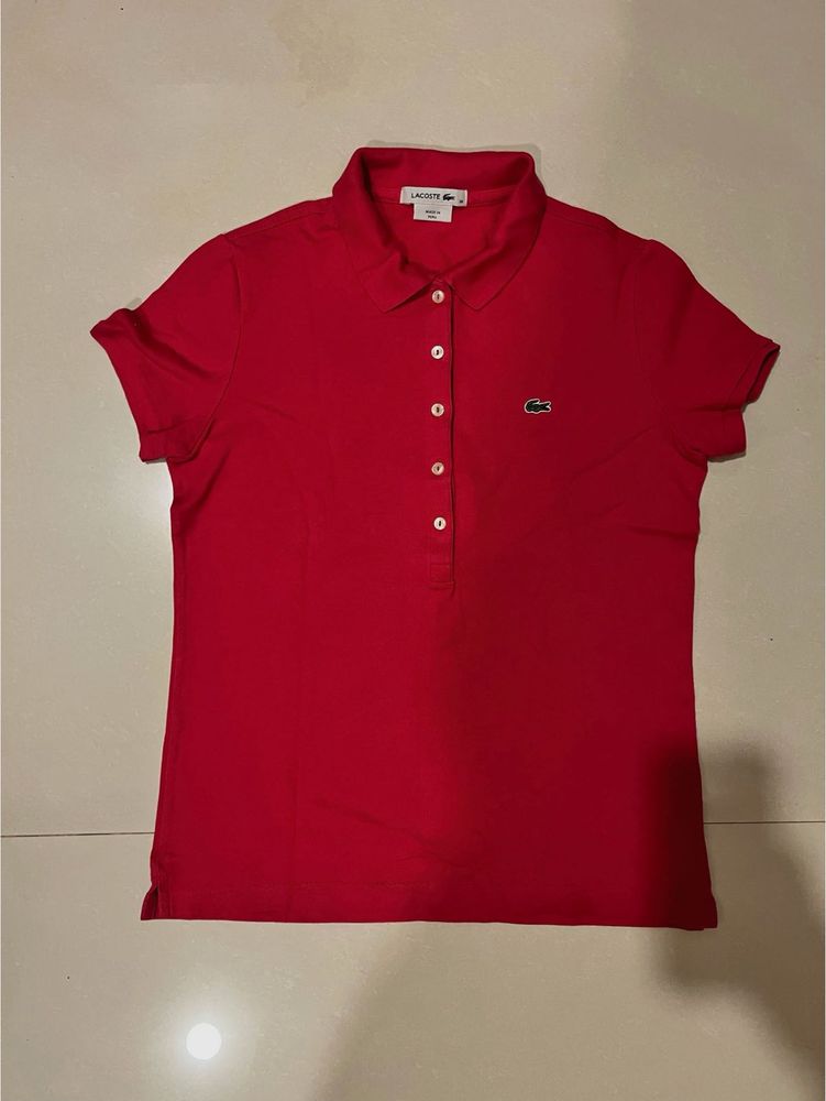 Lacoste Fucsia Polo Shirt