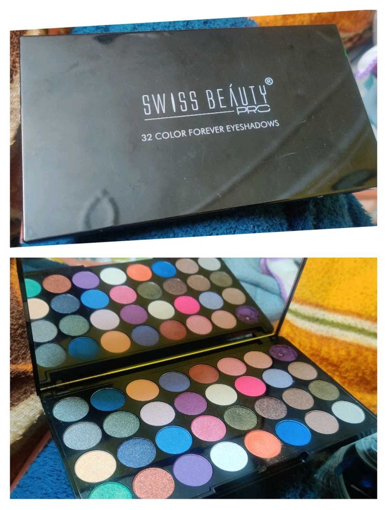 Swiss Beauty 32 Color Forever Eyeshadow