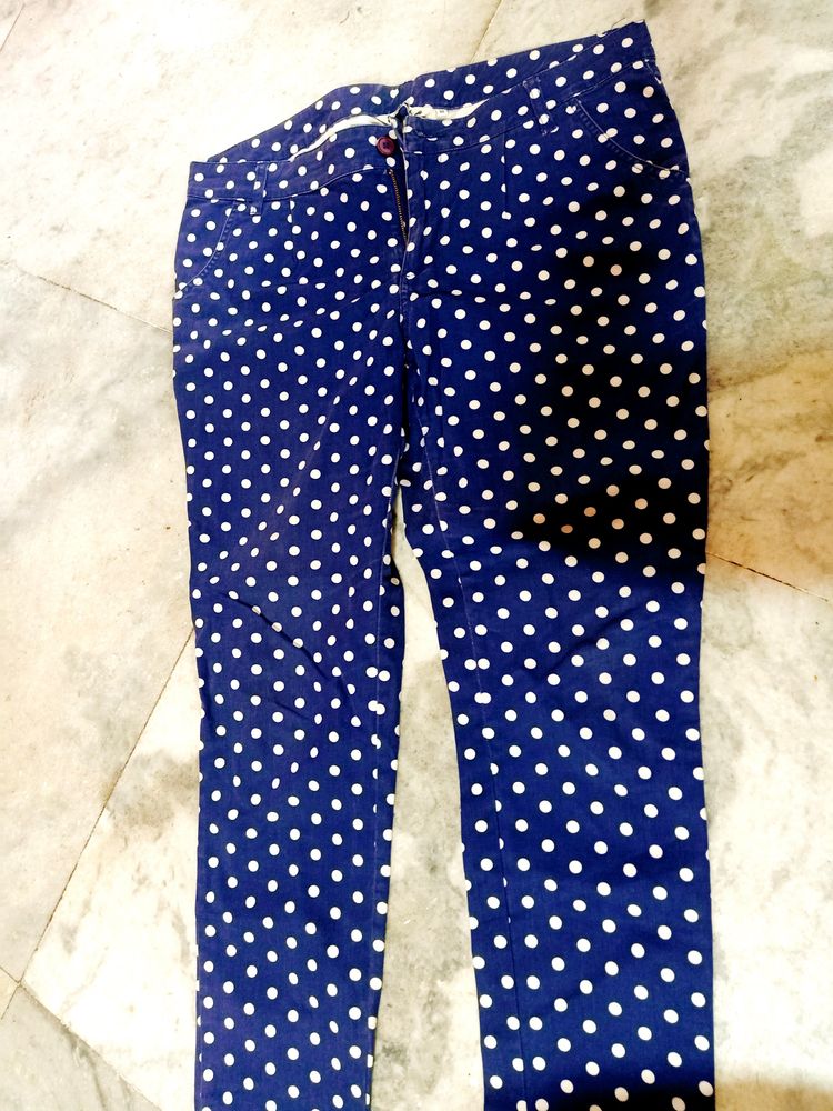 Polka Dot Jeans For Girls