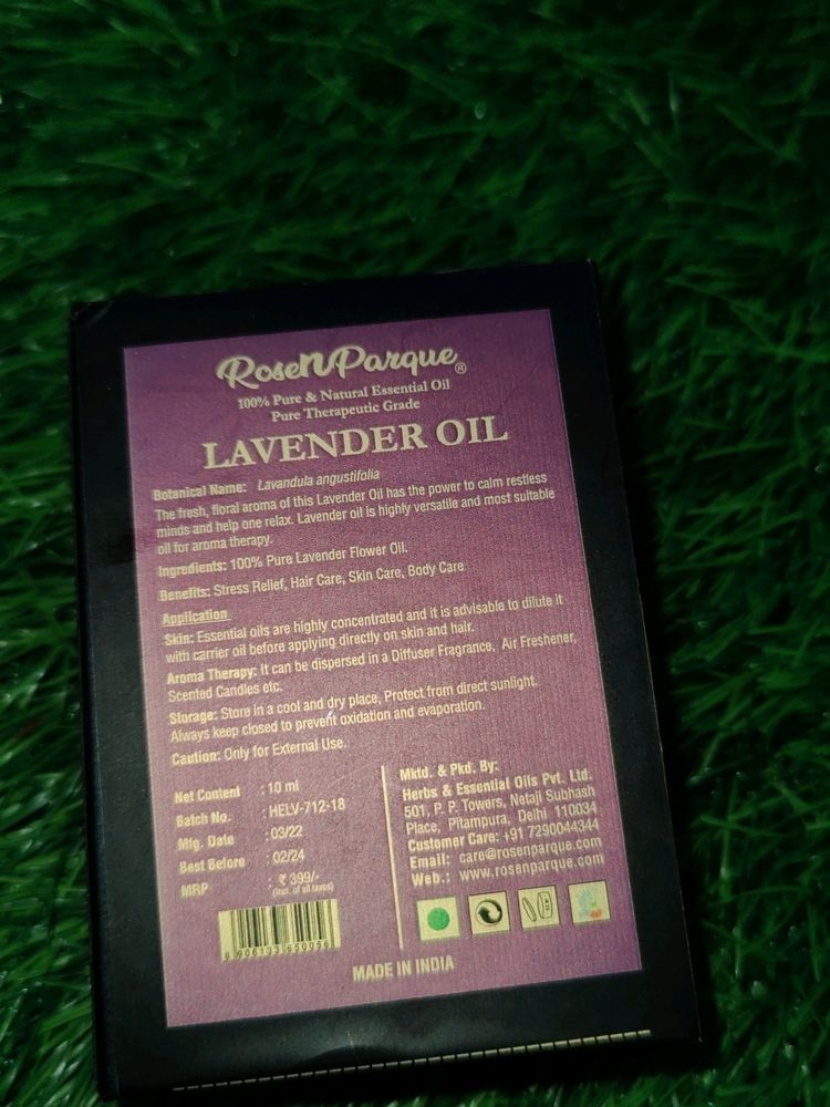 Rosenparque Lavender Oil