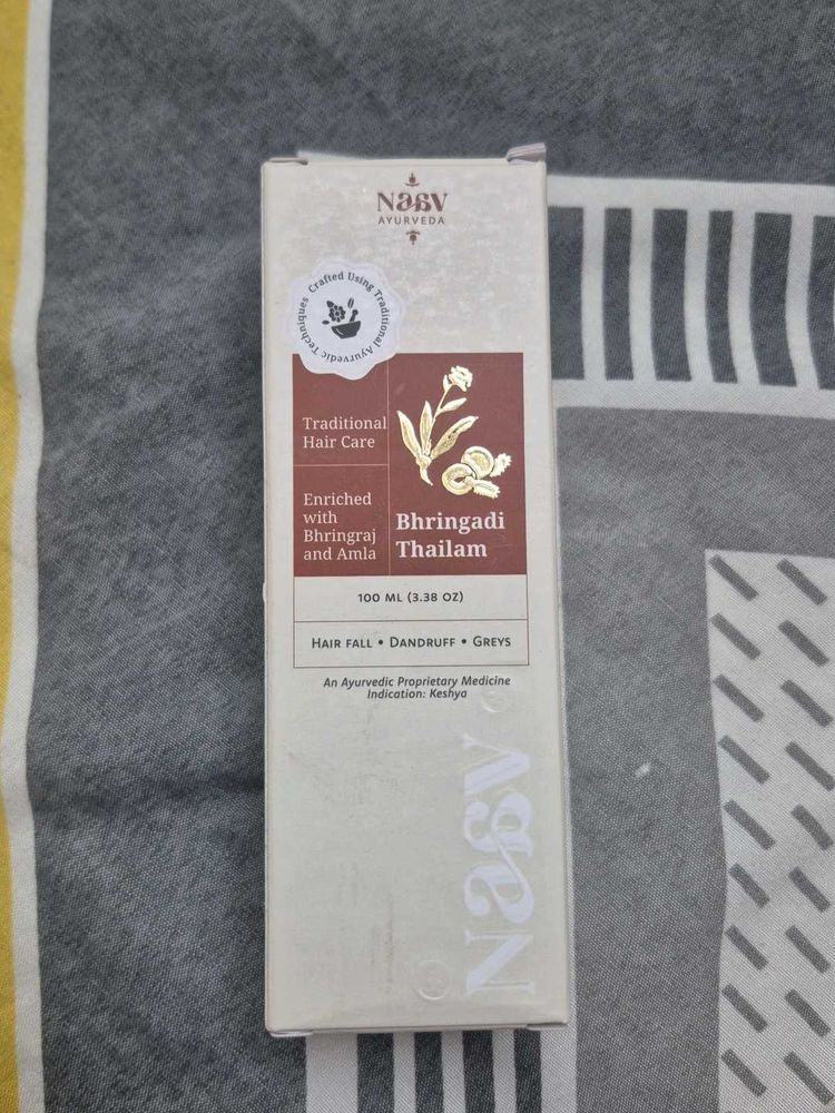 Navya Ayurveda Bhringadi Thailam Hair Oil