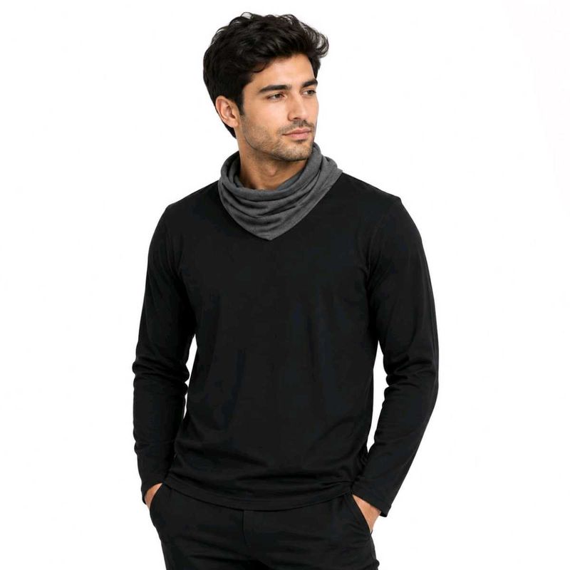 Men's stylish coller neck T-shirt in full arm👚