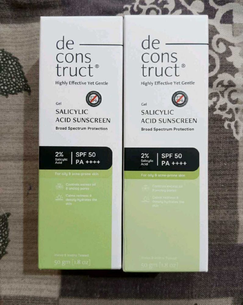 Deconstruct Salicylic Acid Sunscreen SPF 50