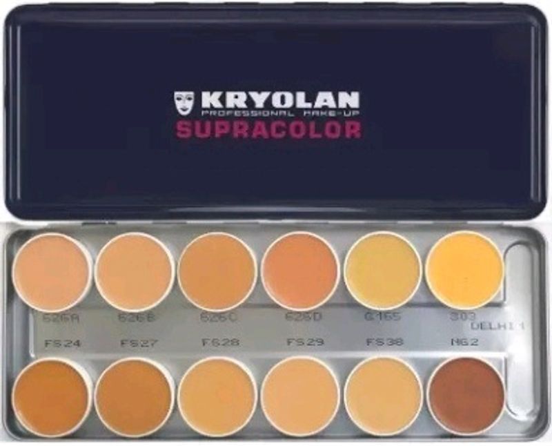 Kryolan Supracolor Base Pallet