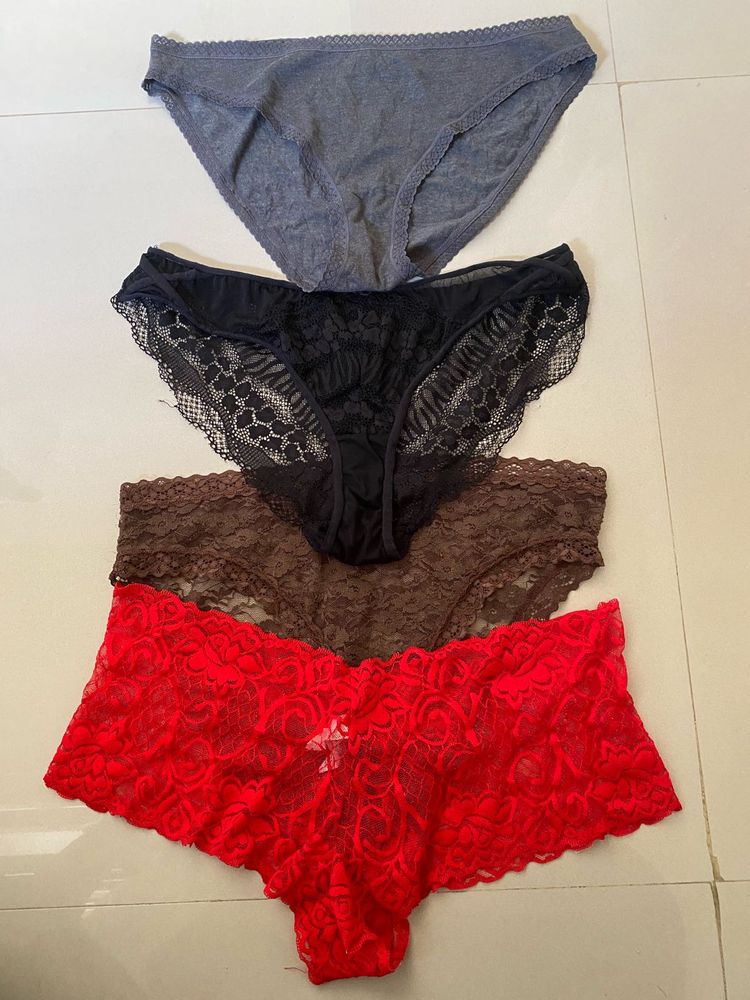 Set of 4 Women's Panties