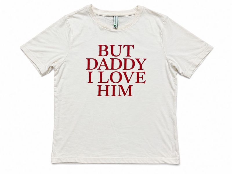 Cream “But Daddy I Love Him” Graphic T-Shirt