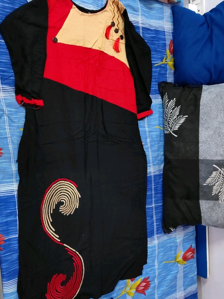 Color Block Kurti