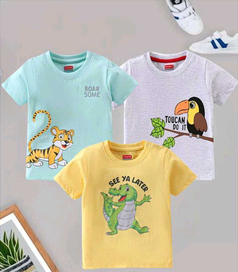 Cute Boys Graphic T-Shirts (1 Pack)
