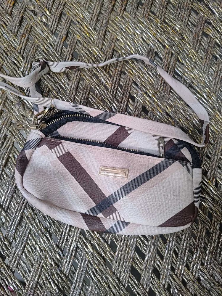 Chic Plaid Crossbody Bag