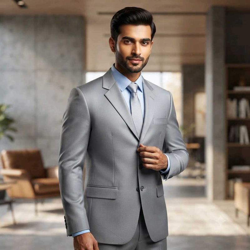 Men's Grey Suit