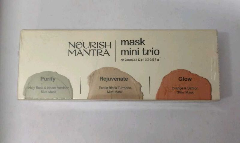 Nourish Mantra Mask Mini Trio