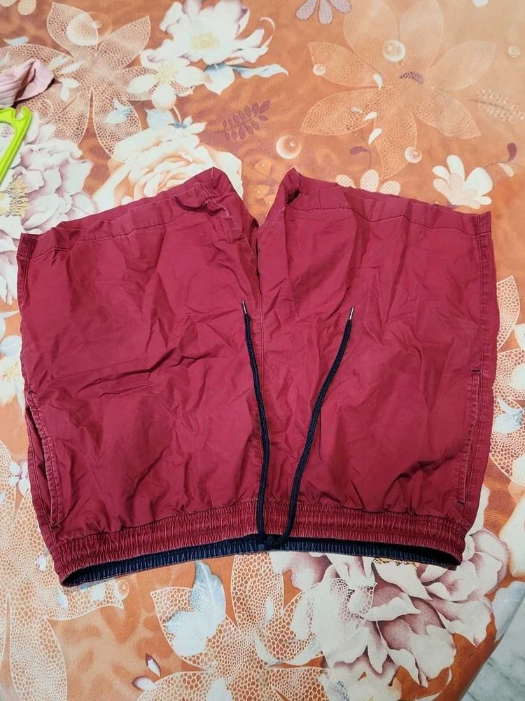 Maroon Men's Shorts