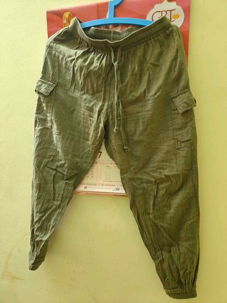 Olive Green Cargo Pants