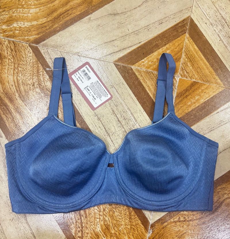 Nykd by Nykaa Minimiser Bra – Blue💙