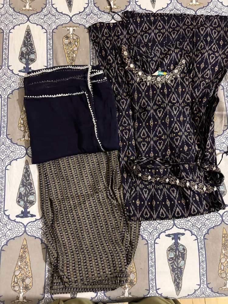 Embroidered Kurta Set