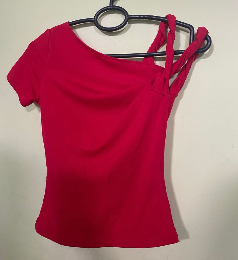 Vibrant Red Savana Dress