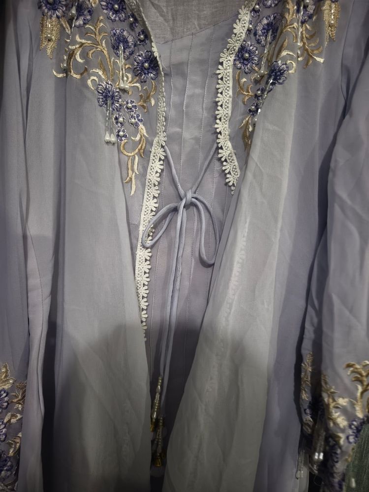 Elegant Embroidered Kurta Set