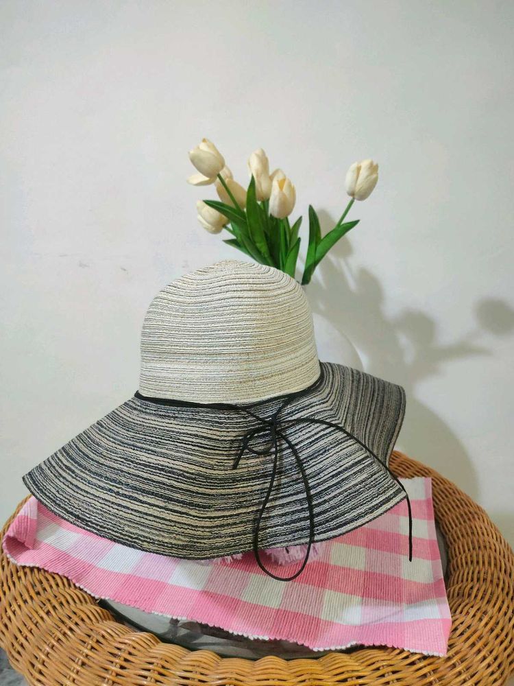 Sun Hat Synthetic Straw