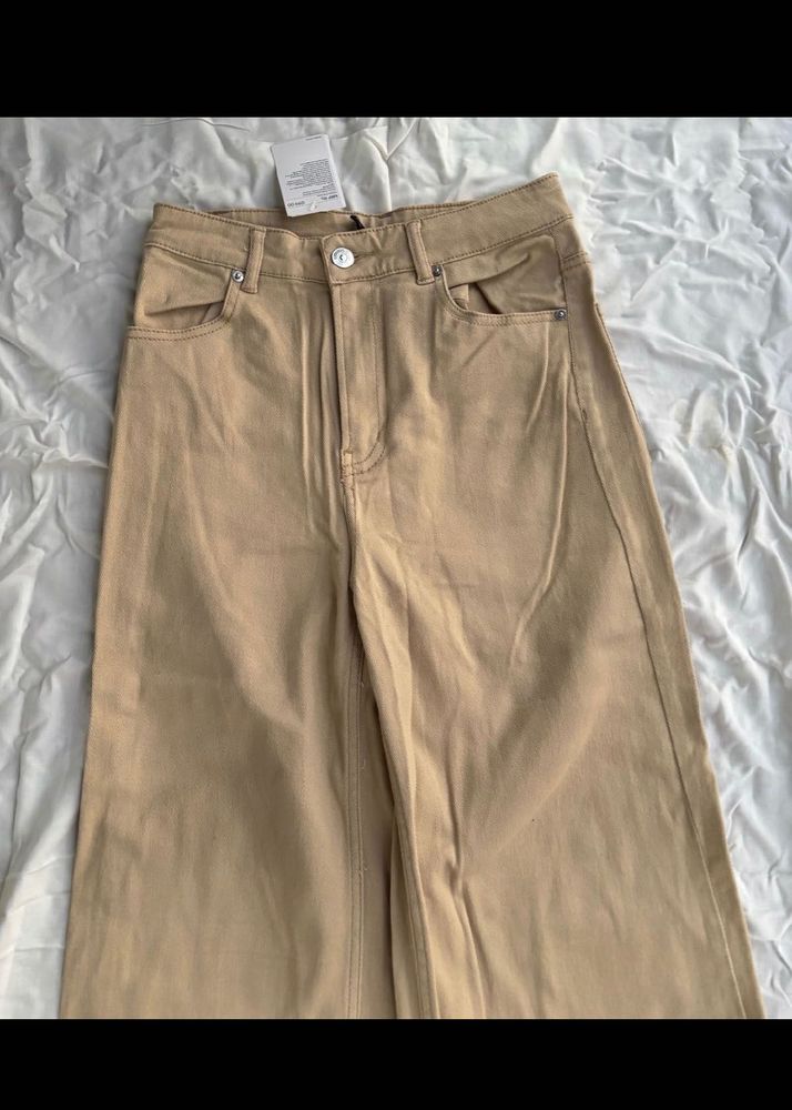 H&amp;M New with tag Wide leg jeans