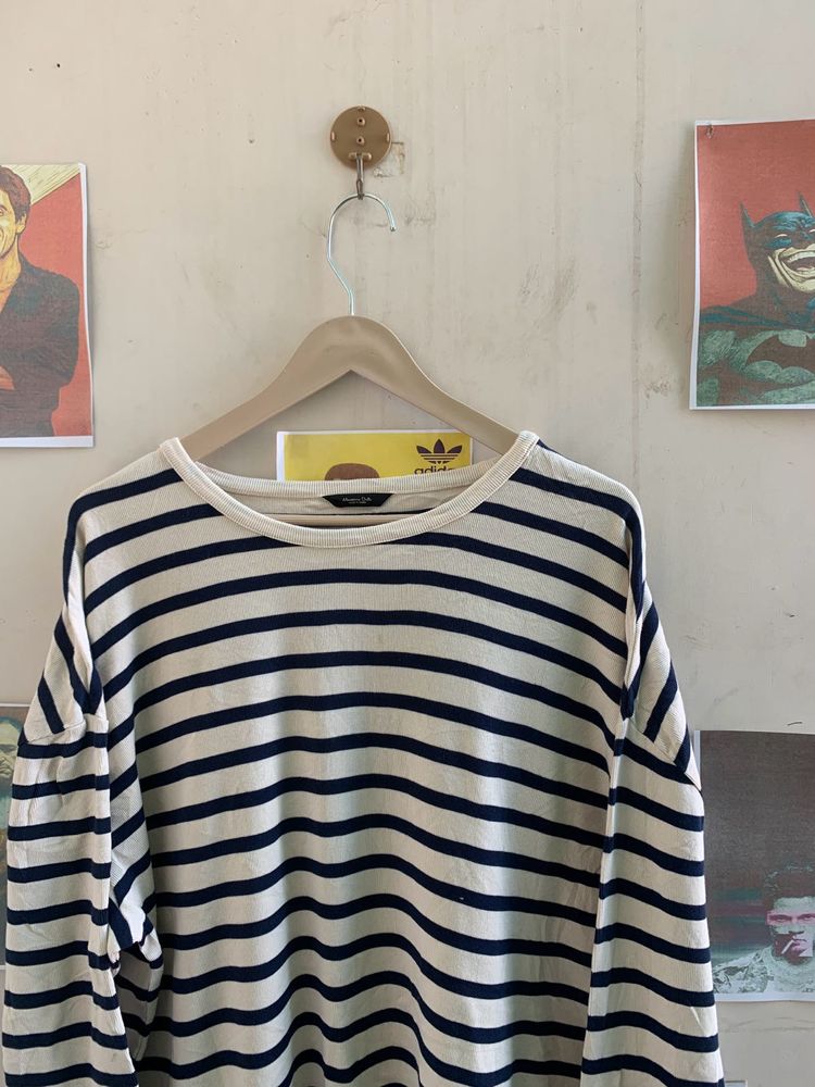 mossumi dutti Striped Long Sleeve Top
