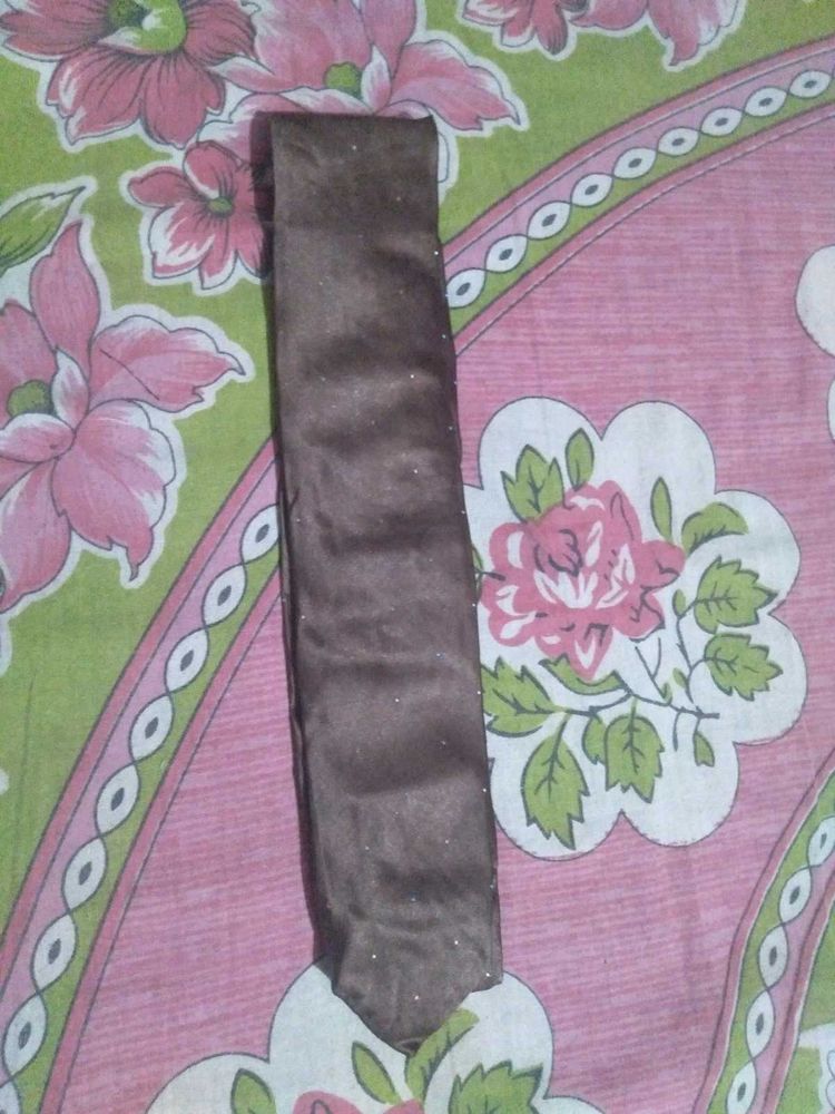 Brown Sparkle Necktie
